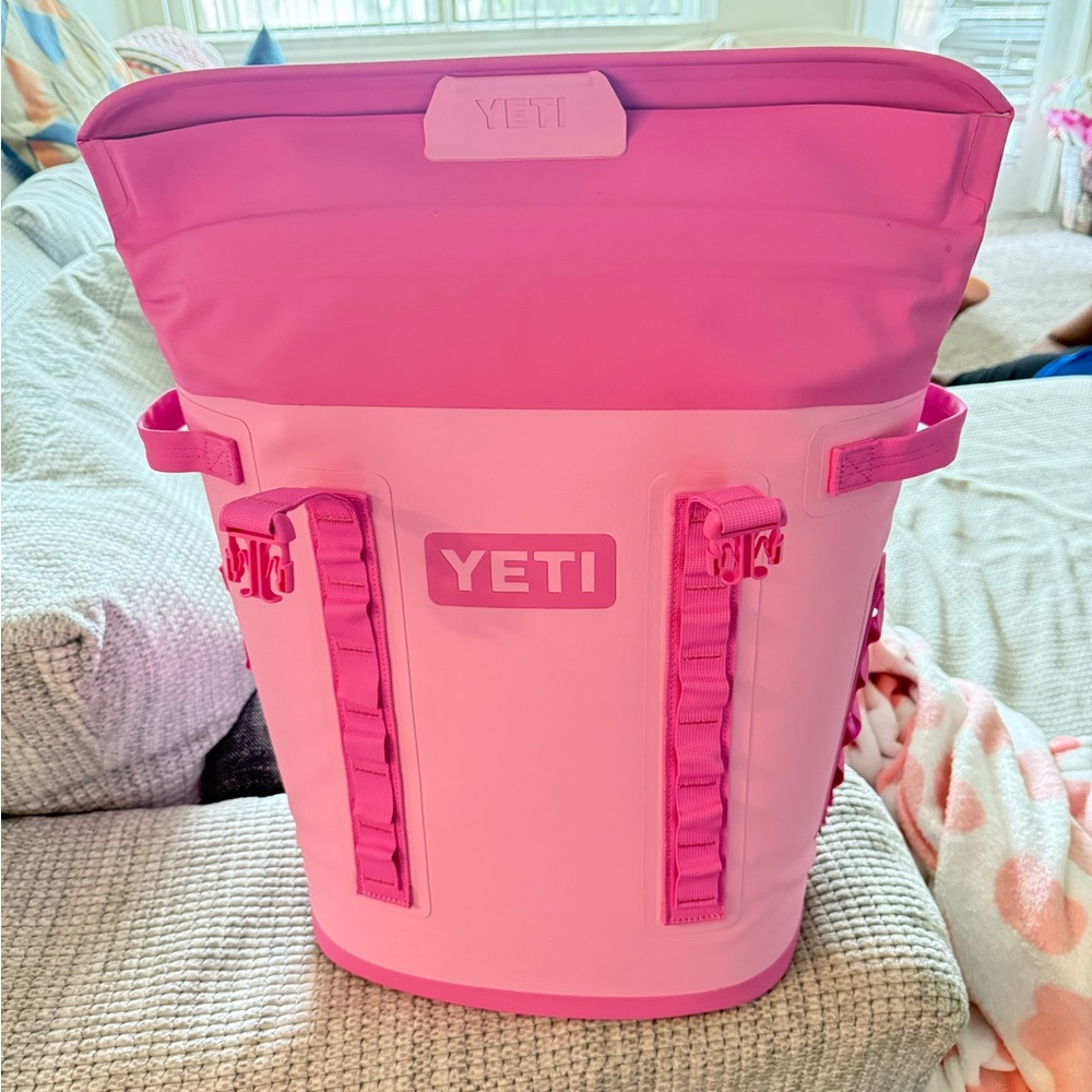 YETI Vibrant Pink Backpack Cooler